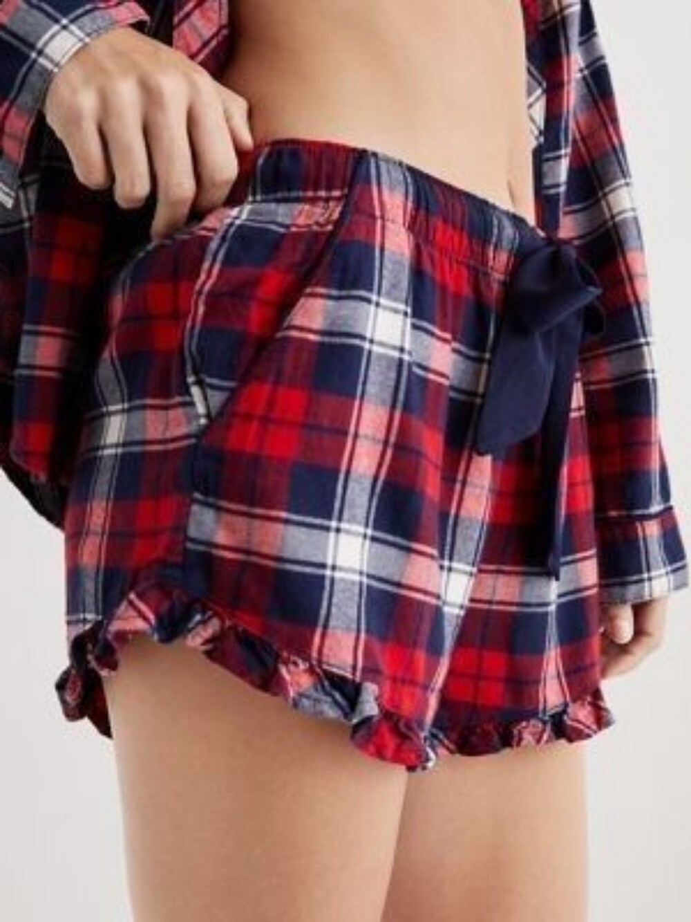 Aerie Flannel Pajama Shorties